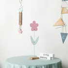 Easter Decorations Easter Decor For Easter 2020 New Custom Factory Crafts Laser Cut Wood Fiower For Easter Decorations