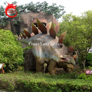 Spread culture Animatronic dinosaur large-scale simulation animal model factory Zigong lantern design and production