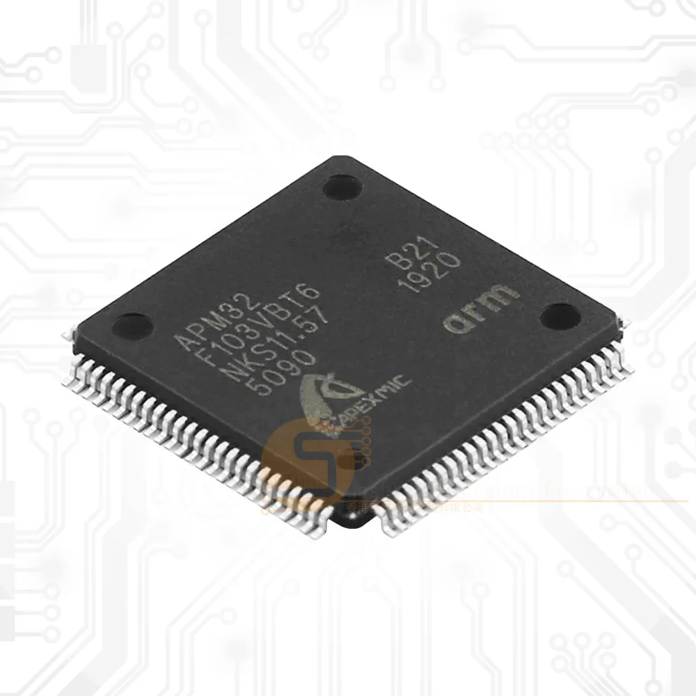 product apm32f103vbt6 lqfp100 arm cortex m3 mcu 72mhz 128kb flash original ic-0