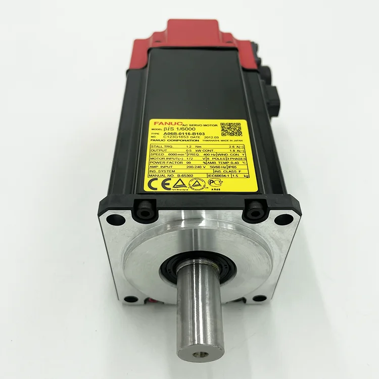 Fanuc Servo Motor A06B-0116-B103 A06B0116B103