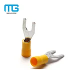 Terminals Terminal Terminals Connectors SV Series Insulated Y Type Fork Crimp Terminals Spade Terminal Connector