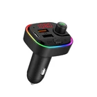 Car Mp3 With Hot Sale 5.0 Car Mp3 Player With Breathing Color Light Dual Usb Qc3.0 BT Fm Transmitter