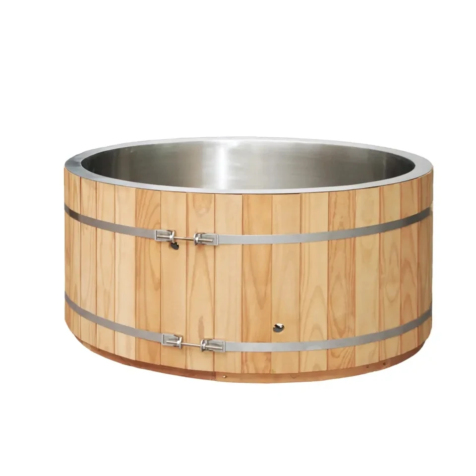 Person Canadian Red Cedar Ice Plunge For Sale Buy Longevity Tubs