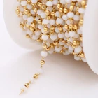 Beads Colorful Crystal Beads Jewelry Chain Handmade DIY Accessories Exquisite Bracelet Earrings Materials