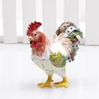 Yi Shang Bao Handmade Home Jewelry Box Exquisite Rooster Jewelry Box Rooster Collectible Decoration
