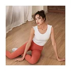 Top Vest Tops Ladies Top Grade 3 Colors Sportwear Training Fitness Activewear Loose Yoga Vest Tank Tops Ladies
