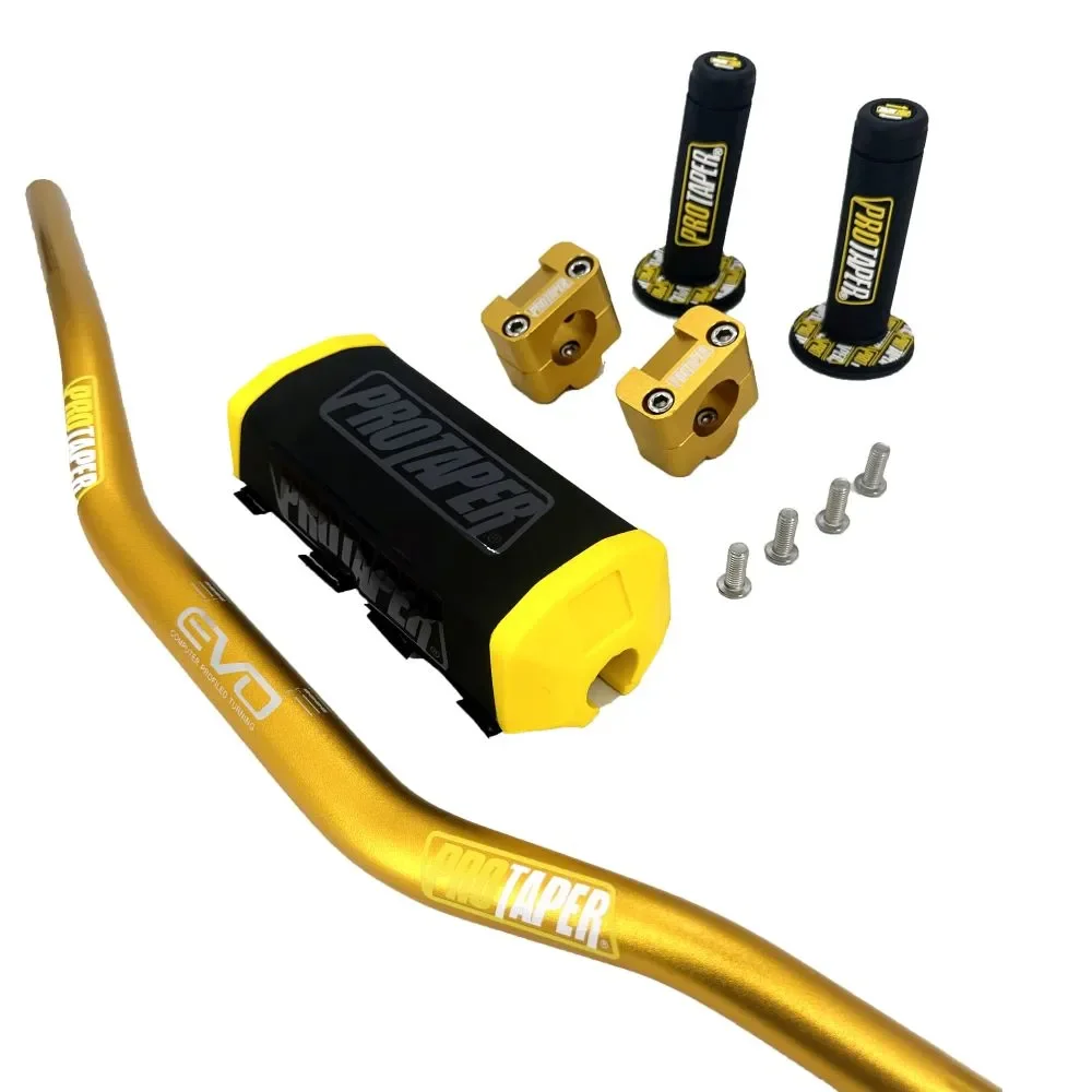 Handlebar For Pro Taper Pack Bar 11/8" Handle Bar Pads Grips Dirt Pit