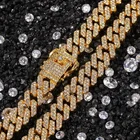 Diamond Gold LONGYAO Fashion Hip Hop Diamond Jewellery Iced Out Chain 18k Gold Chains For Men