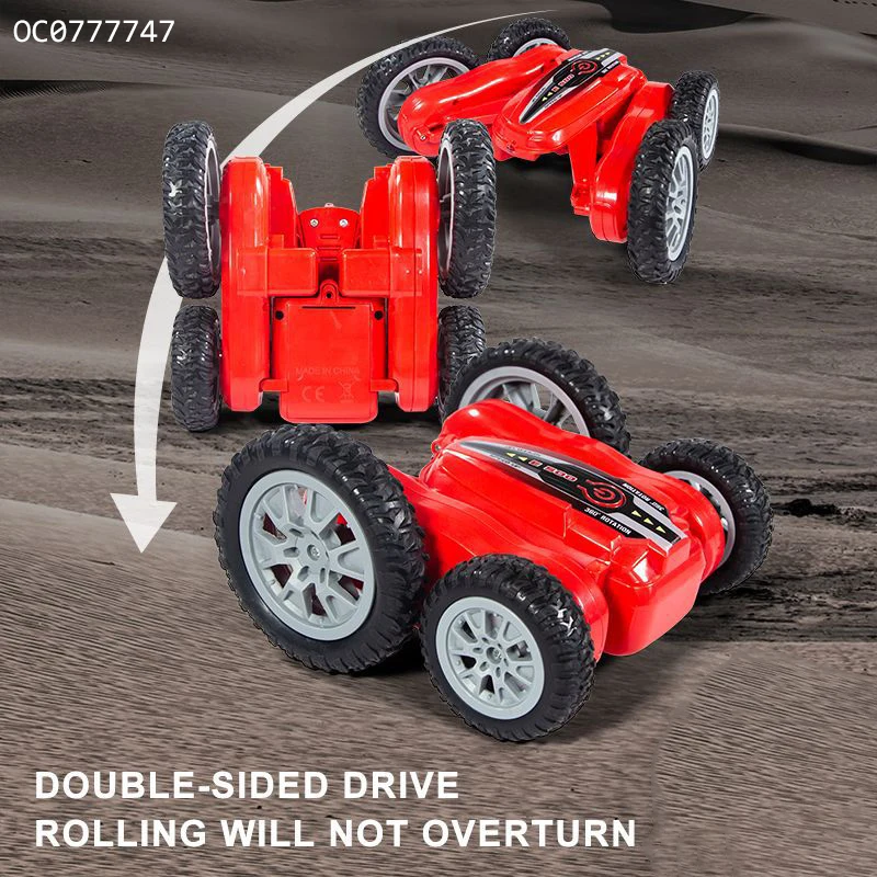Low price kids remote 4wd watch control rc stunt car 360 rotating toys 2022