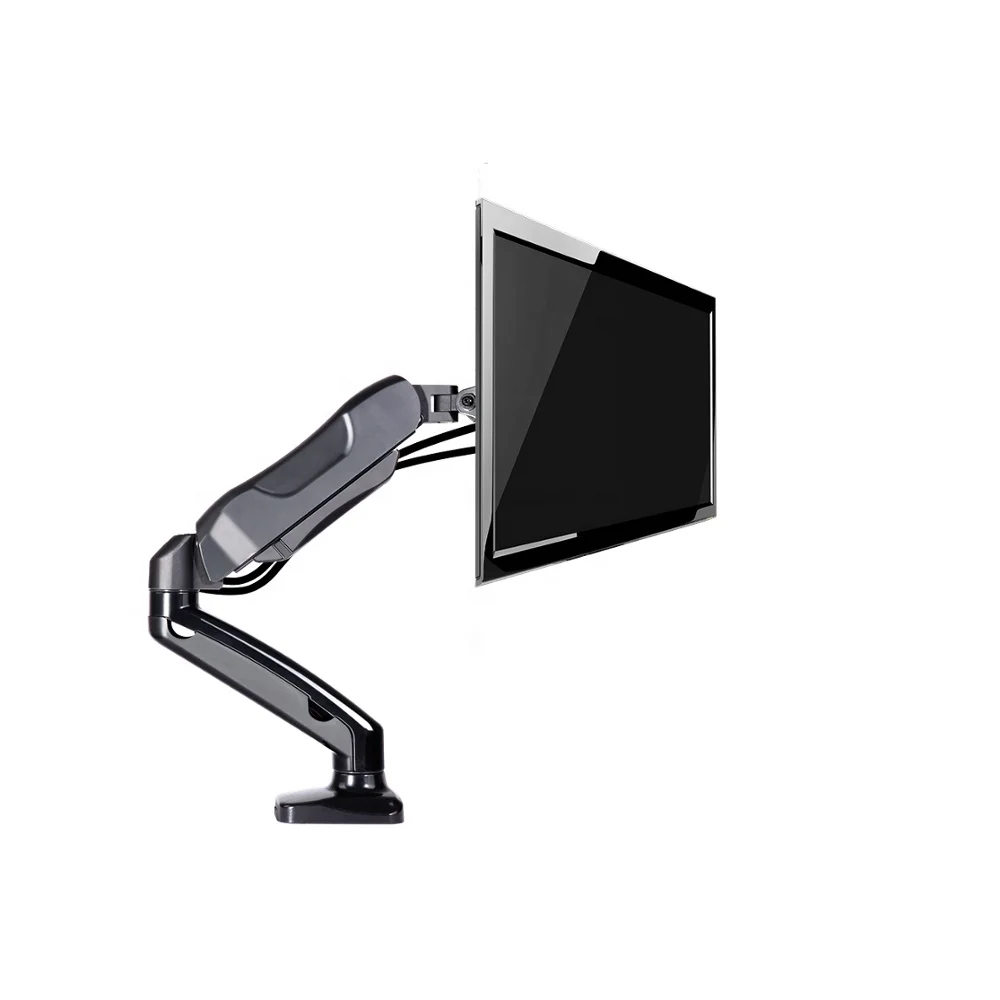17-27 Inch Ergonomic Steel Lcd Tv Desk 