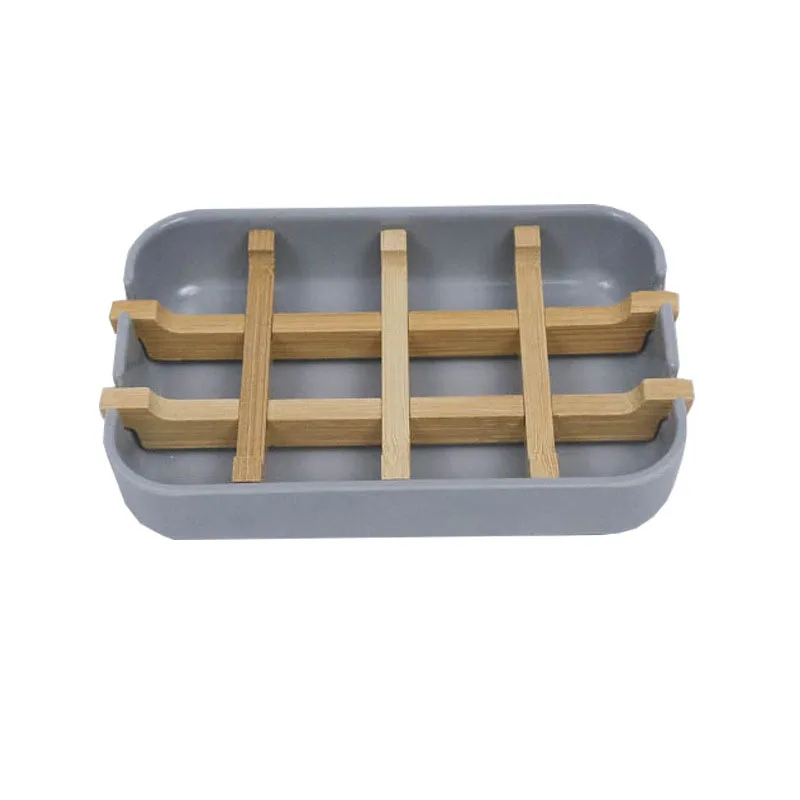 Promotional Travel Soap Box Environmental Protection Wooden Soap Holder Waterproof Home Bathroom Draining Feature