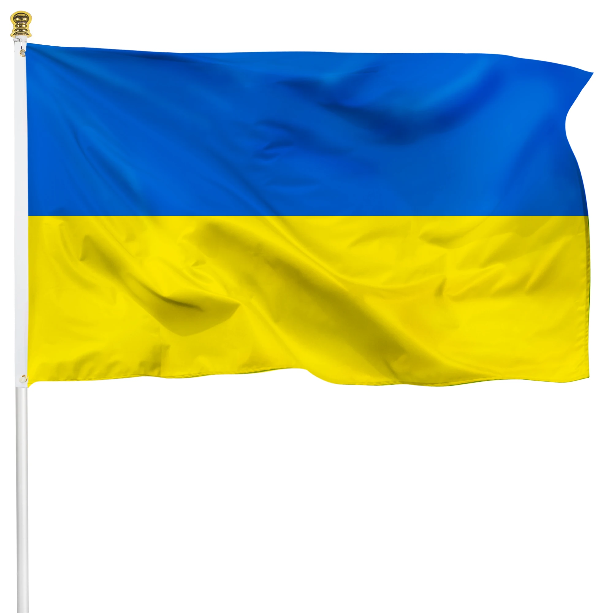pancarta Banderas ucranianas de 3x5 pies banderas nacionales ucranianas Bandera de Ucrania pancarta ucraniana 