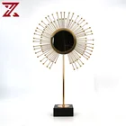 Table Decorations Gifts Nordic Most Popular Golden Metal With Mirror Table Decor Wedding Decorations Gifts