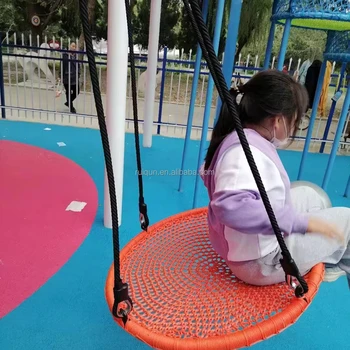 Good Quality Single Kid 60cm Portable Outdoor Baby Mesh Nest Round Swing Outdoor Spider Web