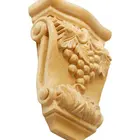 Wood Wood Beautiful Solid Wood Antique Hand Carved Wood Applique And Wood Onlay