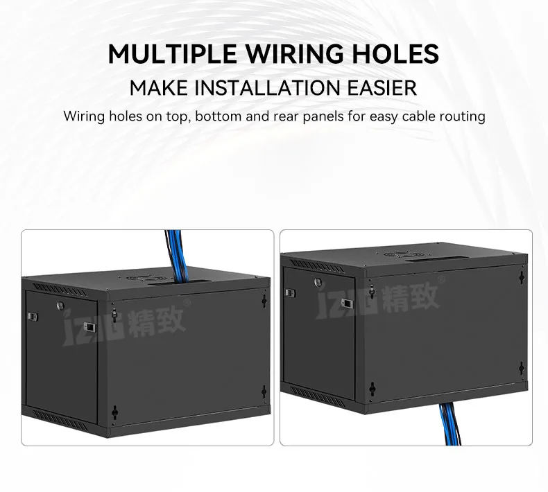 Cabinet with Cooling Fan, Wall, 9U-18U - detail 8