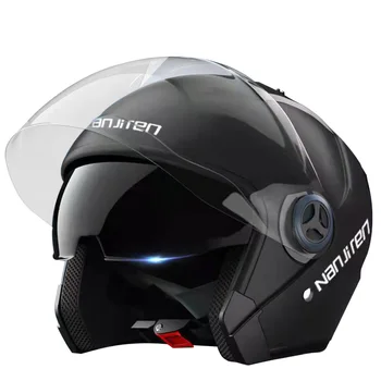 ABS motorcycle helmet with open face, summer jet scooter, half face motorcycle helmet, unisex