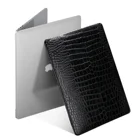 Leather Hot Sale Crocodile PU Leather Case With Luxury Design For Cover Macbook Case