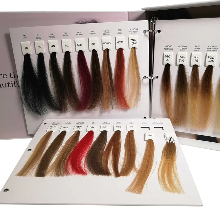 Way Hair Extensions Color Chart