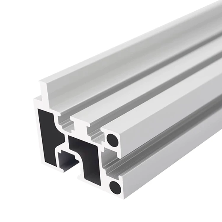 SMT Standard Conveyor Belt Aluminum Profile 2436 Connection Table Guide Rail Flat Belt Guide Rail Aluminum factory