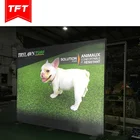 Show Tension Fabric Backdrop Wall Shanghai 10ft Portable Trade Show Aluminum Backlit Tension Fabric Backdrop Display Wall