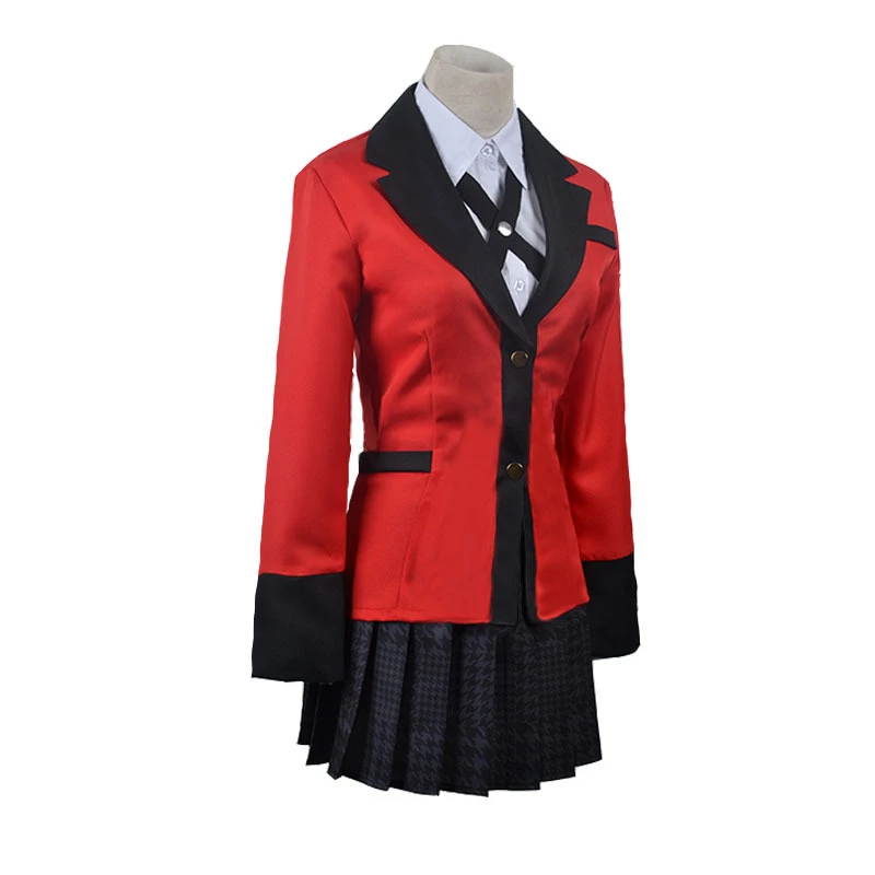 Kakegurui Yumeko Jabami Cos School Girls Uniform Women Cosplay Costumes 