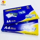 Glossy Yes High Glossy Transparent Lamination Film A4 A5 A3 A6