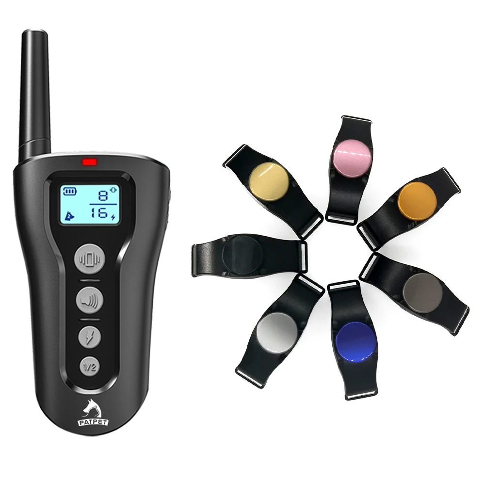 Eco Friendly Feature Remote Pets Slave Shocks Anti Bark Dogs Collars