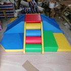 Soft indoor play kids climber and crawl activity center set