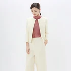 Women's Jacket Jacket Competitive Price Good Quality Casual Style White Short Silk Wool Women's Jacket