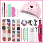 Nail 2022 Shopify Dropshipping Nail Grinder Drill Set Uv Gel Acrylic Nail Kit Tool Set Nail Polish Manicure Kit
