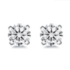 Earrings Zirconia Hotsale 925 Sterling Silver Stud Earrings With Cubic Zirconia For Women Girls