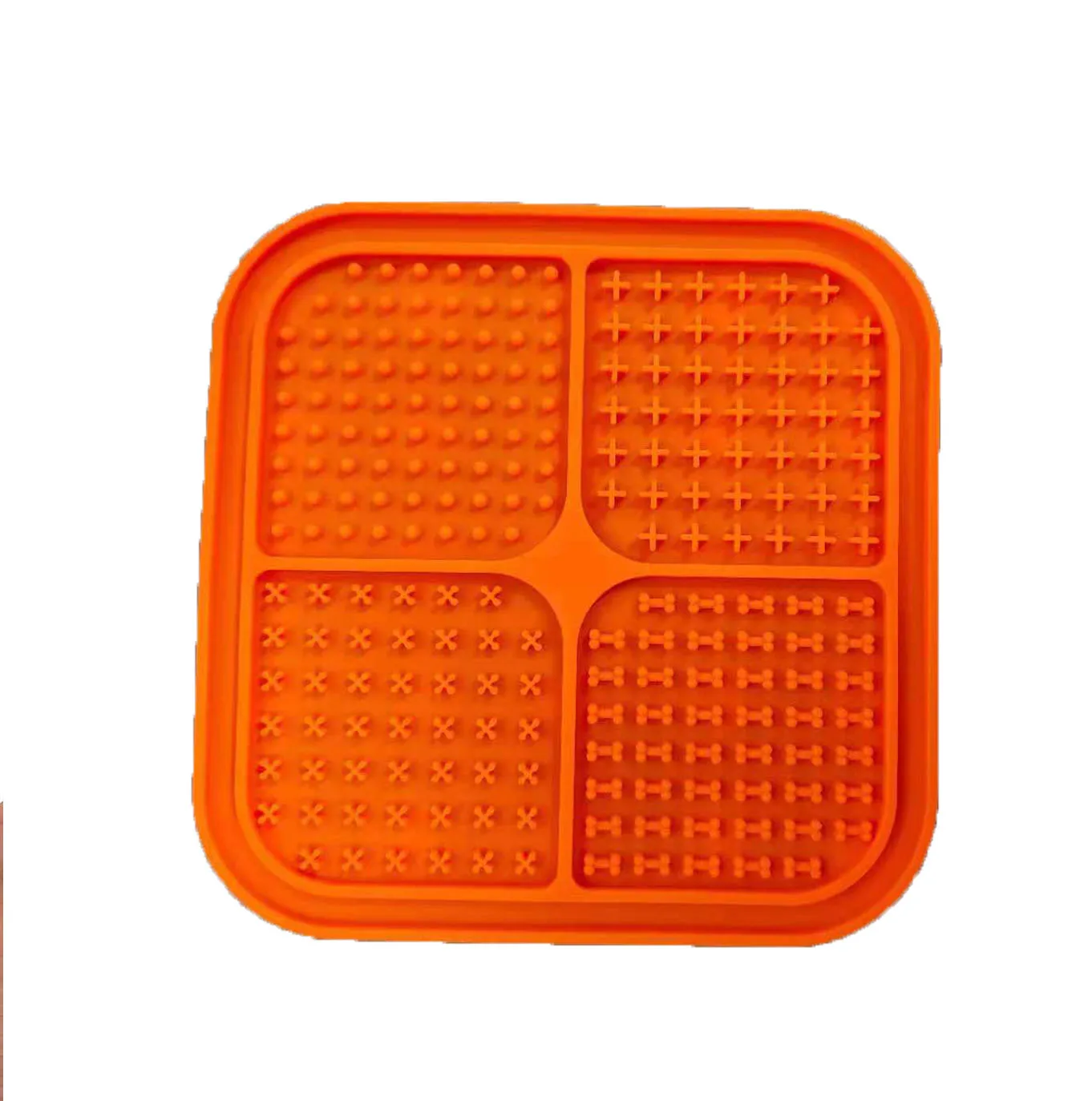 silicone slower feeder Lick Mat for Dogs with Suction Cups BoredomAnxiety Reduction Treats Mat for Peanut Butter Yogurt