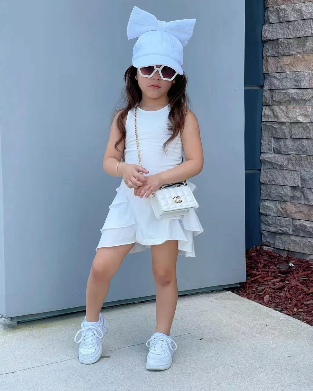 2022 fashion casual dresses women little girl boutique summer one-piece clothing sweet baby girl dresses