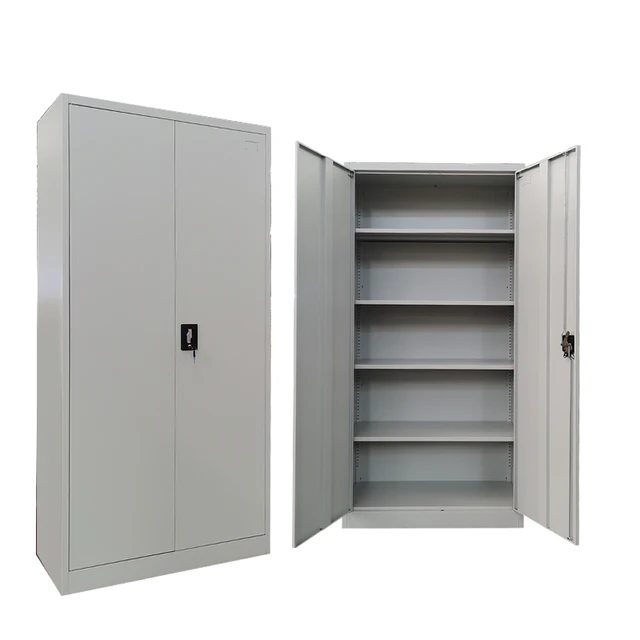 Swing  Door Metal  Cupboards Office Cabinet Filing Cabinets For Gym