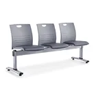 Gray Customer Quality Assurance Adjustable Gray Stackable Adjustable Training Chair Customer Waiting Chair