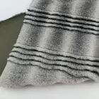 Discharge Cutting Rabbit Faux Fur Fabric High Quality Bunny Fur For Blanket/Garment