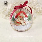Gifts Decorative Acrylic Ball Christmas Decorations For Promotion Gifts