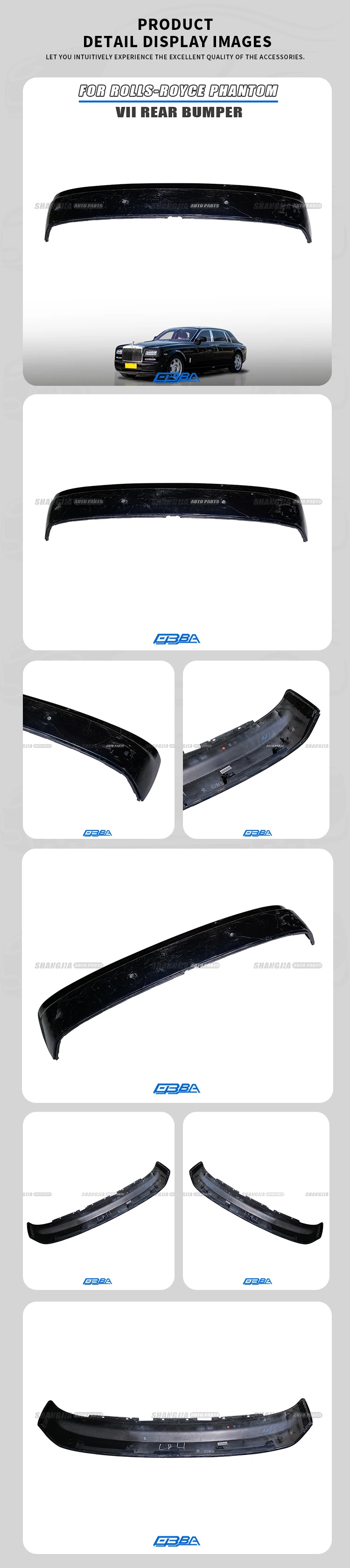 Rear Bumper Lower Valance Rear Bumper Lower Section For Bentley 2020 GT 2020 OEM 3SD807527A Aluminum Alloy Material Hot Sell manufacture