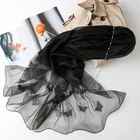 Scarves Shawls Scarves Flower Butterfly Wholesale Embroidered Long Scarves Shawls Scarf For Women Autumn