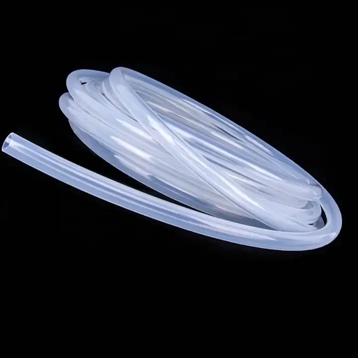 Professional Manufacture High Transparent Food Grade Thin Wall High Temperature Resistance ID10mm* OD12mm Silicone Tube factory