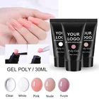 Gel Led Nail Polish CAIYUN 2021 Wholesale Soak Off Builder Acrylic Poly Gel Led / Uv Nail Polish Poly Gel