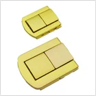 China Small Golden Decorative Jewelry Case Lock Gift Box Lock Wooden Box Lock