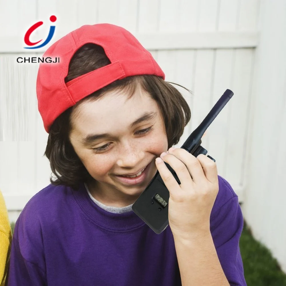 Kids outdoor long distance 40 channels electronic children walkie talkie