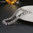 Jewelry Silver Tennis Silver Bracelet Wholesale Fine Jewelry AAA Cubic Zircon Silver Diamond Tennis Bracelets For Women