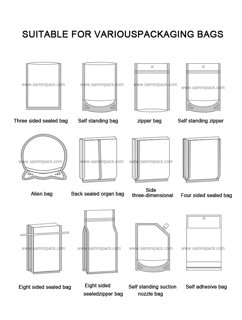 Automatic Vertical Bag Filling Sealing Machine for Nuts Sugar Coffee Grains Dry Fruits Premade Stand Pouch Packaging for Food