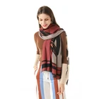 Pattern Scarves Wholesale Ostrich Pattern Spring Polyester Scarf For Women Stylish