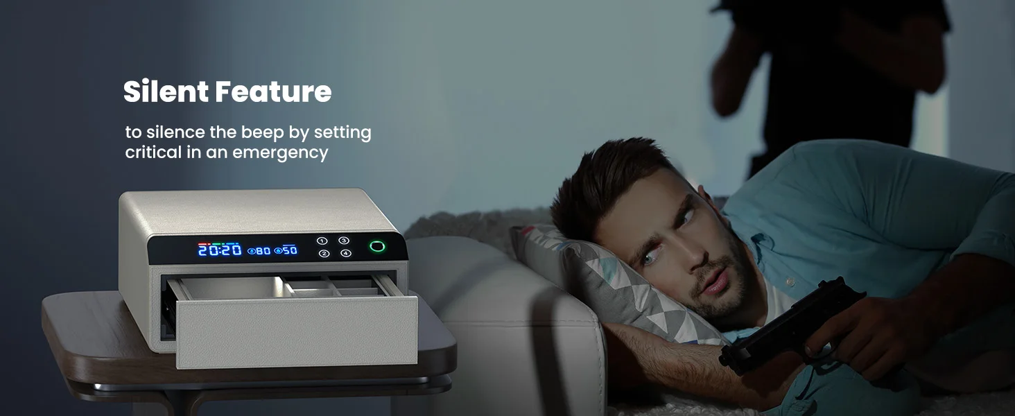 CEQSAFE Europe Market High-end Password Locker Leather Bluetooth Drawer Safe Jewelry Watch Winder Safe Box manufacture