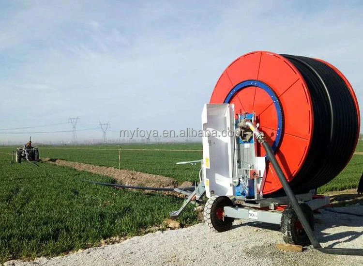 Best-Selling farm hose reel sprinkler machine hot sale diesel engine water pump sprinkler irrigation machine