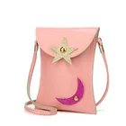 Kid Ladies Stars Moon Promotion Gifts Cheap Single Room Package 2021cute Girls Kid Small Mobile Phone Bag